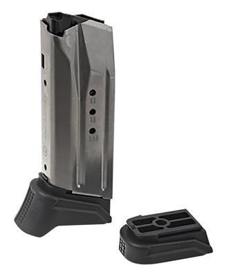 Ruger 10 Round 9mm Luger Magazine for Ruger American Pistol Compact, Stainless Steel