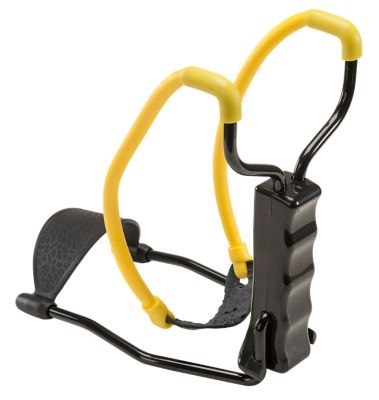 RWS Umarex NXG ST11 Compact Slingshot, Yellow Rubber Powerband, Black Molded Handle