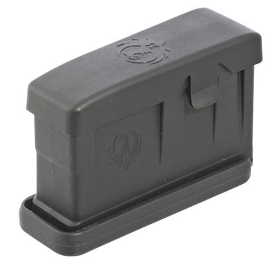 Ruger AI-Style 3 Round 6.5 Creedmoor/308 Win Magazine for Ruger Scout, Detachable, Black, Polymer