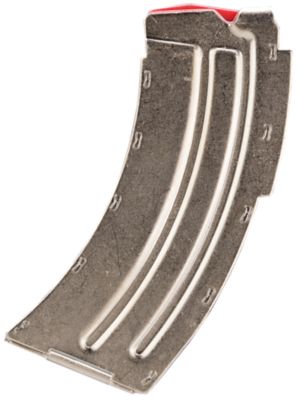 Savage 10 Round 22 LR/17 Mach 2 Magazine for Savage MKII, Stainless Steel