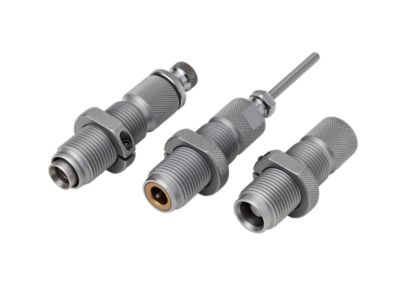 Hornady Custom Grade Series II 3-Die Set, 40 S&W/10mm Auto, Includes Sizer Seating Expander Taper Crimp