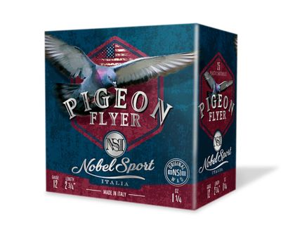 Nobel/Eurosports 12-Gauge Pigeon Flyer 7.5-Shot Shotgun Shells, 2 in., 1-1/4 oz., 25 Rounds