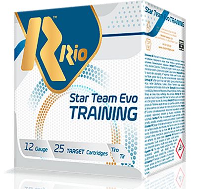 Rio Ammunition 12-Gauge Star Team EVO 8-Shot Shotgun Shells, 2.75 in., 1-1/8 oz., 25 Rounds, STT32X8