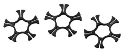 Ruger 5 Round 9mm Luger Moon Clip Full for Ruger LCR, Stainless Steel, 3-Pack