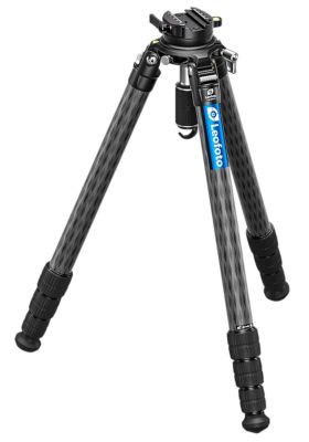 Leofoto USA 55.31 in. Summit Series Carbon Fiber Tripod, Black