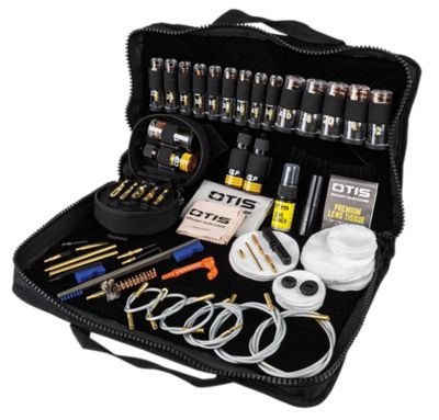 Otis Elite Cleaning Kit for Multiple Calibers, Universal, Bronze Bristle