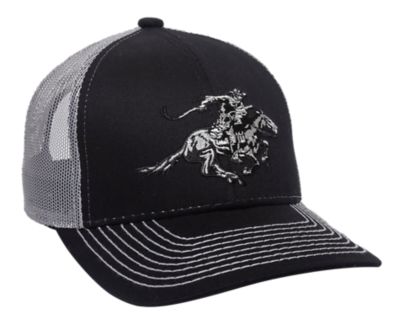 Outdoor Cap Unisex Winchester Cotton/Twill Structured Cap, OSFA, Black/Light Gray