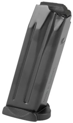 HK 15 Round 9mm Magazine for H&K VP9K A1, Black, Steel