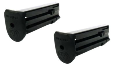 Ruger 10 Round 22 LR Magazine Value Pack for Ruger SR, Blued, Steel, 2-Pack