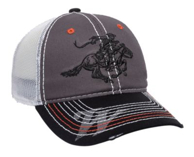 Outdoor Cap Unisex Winchester Cotton/Twill Cap, OSFA, Black/Charcoal/White