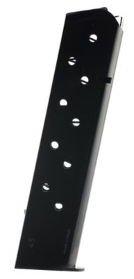 MEC-GAR 10 Round 45 ACP Magazine for 1911 Government, Blued, Carbon Steel