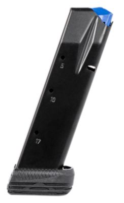 MEC-GAR 19 Round 9mm Luger Magazine for CZ75B/75/SP-01/Shadow/Shadow 2/85B, Blued w/Anti-Friction Coating, Carbon Steel