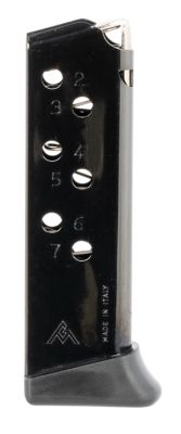 MEC-GAR 7 Round 32 ACP Magazine for Walther PPK, Blued, Carbon Steel