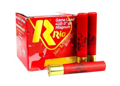 Rio Ammunition .410-Bore Game Load 7.5-Shot Shotgun Shells, 3 in., 25 Rounds