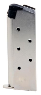ProMag Standard 6 Round 380 ACP Magazine for Sig P238, Nickel, Steel