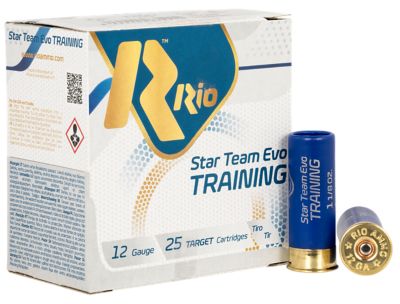 Rio Ammunition 12-Gauge Star Team EVO 8-Shot Shotgun Shells, 2.75 in., 1-1/8 oz., 25 Rounds, STT328