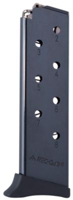 MEC-GAR 8 Round 380 ACP Magazine for Bersa Thunder, Blued, Carbon Steel