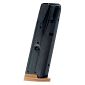 Sig Sauer 10 Round 9mm Luger Magazine for Sig P320, Black/Coyote, Steel