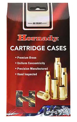 Hornady Unprimed Rifle Cases, 6mm ARC, Brass, 50-Rounds