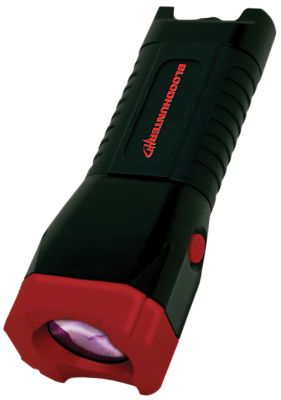Primos 600-Lumen Bloodhunter HD Headlamp with White LED Bulb, Black/Red