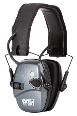 Howard Leight M/L Impact Sport Over-the-Head Earmuffs, 82 dB Noise Reduction Rating, Flat Dark Earth, 1 Pair