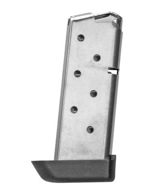 Kimber 7 Round 380 ACP Magazine for Kimber Micro, Silver, Stainless Steel