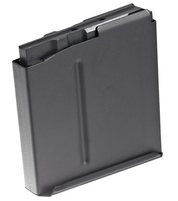 Ruger 5 Round 338 Lapua Mag Magazine for Ruger Precision, Single Stack, Black, Metal