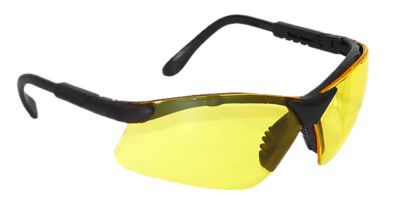 Radians Adult Revelation Anti-Fog Protective Glasses, Yellow/Black