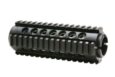ProMag Quad Rail Handguard for AR-15 Carbine, 2-Piece, Polymer w/Aluminum Heat Shield Insert, Black