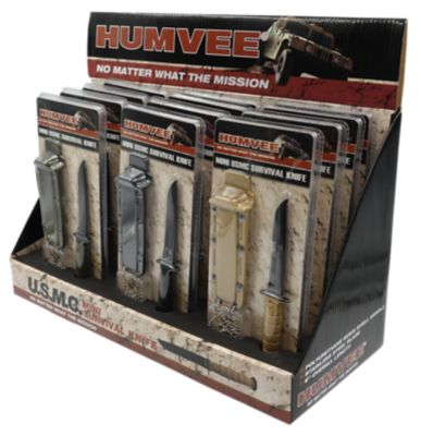 Humvee Accessories 3.5 in. Mini USMC Survival Knife