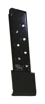 ProMag 10 Round 45 ACP Magazine for 1911 Government, Extended, Blued, Steel