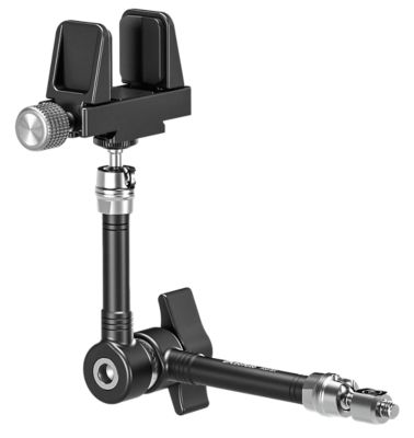 Leofoto USA AM-6X Magic Arm and GMC-02 Clamp Set, Black