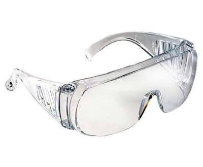 Radians Adult Coveralls Polycarbonate Shooting Glasses, Clear