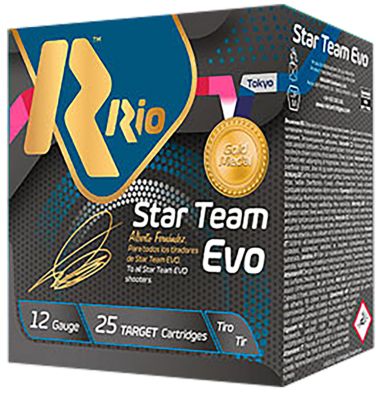 Rio Ammunition 12-Gauge Star Team EVO 8-Shot Shotgun Shells, 2.75 in., 1 oz., 25 Rounds, ST288