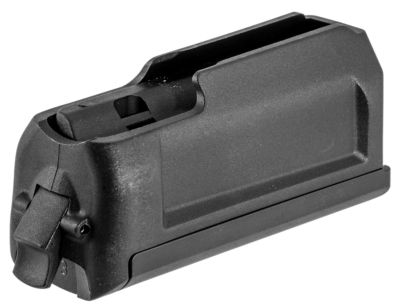 Ruger 4 Round 6.5 Creedmoor/308 Win/7mm-08 Rem/6mm Creedmoor/243 Win Rotary Magazine for Ruger American, Black, Polymer