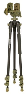 Primos 31 to 59 in. Edge Shooting Stick with Gun Clamp, Dark Earth/Black
