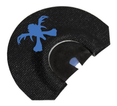 Primos Hook Hunter Single Latex/Double Prophylactic Reed Diaphragm Turkey Call, Black