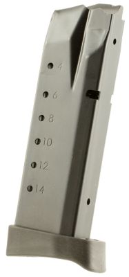 ProMag Standard 15 Round 40 S&W Magazine for S&W SD (Except VE Variant), Blued, Steel