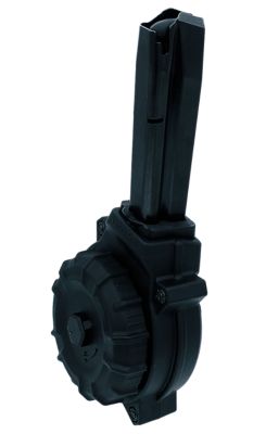 ProMag 50 Rounds 9mm Drum Magazine for CZ-75, Black, Polymer