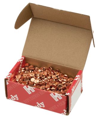 Hornady Crimp-On Gas Checks, 45 Cal Cast Bullets, 1,000-Pack