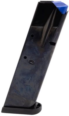 MEC-GAR 10 Round 9mm Luger Magazine for CZ75B/CZ Shadow 2/75 SP-01/Shadow/85B, Blued, Carbon Steel