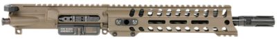 Patriot Ordnance Factory Minuteman Complete Upper, 10.50 in., 5.56x45mm NATO, Black Nitride Barrel, Aluminum, Brown Receiver
