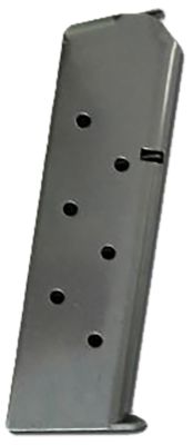 Kimber 8 Round 45 ACP Magazine for 1911, Full Length, Silver, Stainless Steel