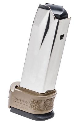 Springfield Armory 16 Round 9mm Luger Magazine for Springfield XD Mod2, SS/FDE, Stainless Steel
