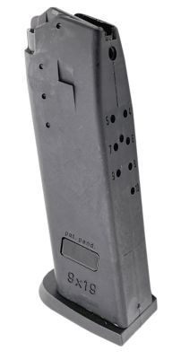 HK 10 Round 9mm Luger Magazine for H&K USP, Black, Detachable (Full Size)