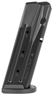 SIG Sauer 15 Round 9mm Luger Magazine for Sig P250 Compact/Sig P320 Compact, Blued, Steel