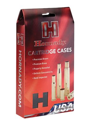 Hornady Unprimed Rifle Cases, 7mm PRC, Brass, 50-Rounds