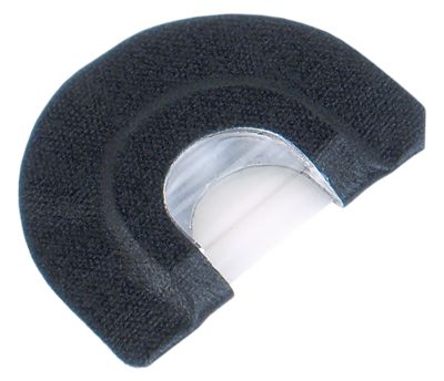 Primos PiggyBack Series Deadly Double Reed Diaphragm Turkey Call, Black