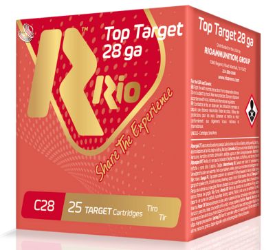 Rio Ammunition 28-Gauge Top Target 7.5-Shot Shotgun Shells, 2.75 in., 3/4 oz., 25 Rounds