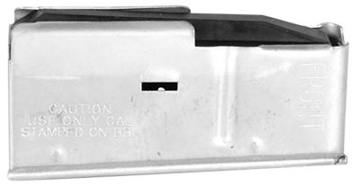 Savage 4 Round 223 Rem/204 Ruger Magazine for Savage 110/12/14/16C, Stainless Steel